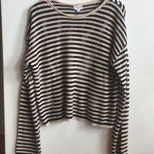 Striped sweater